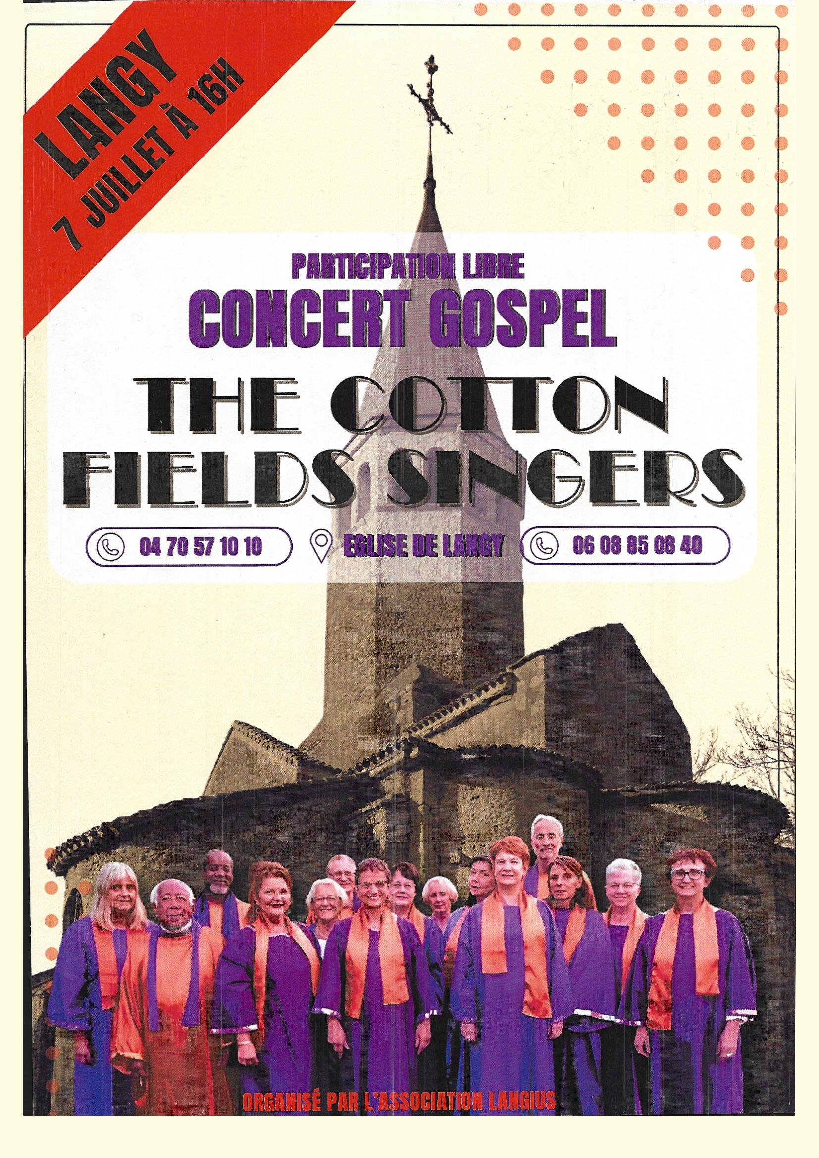 Concert de Gospel à LANGY