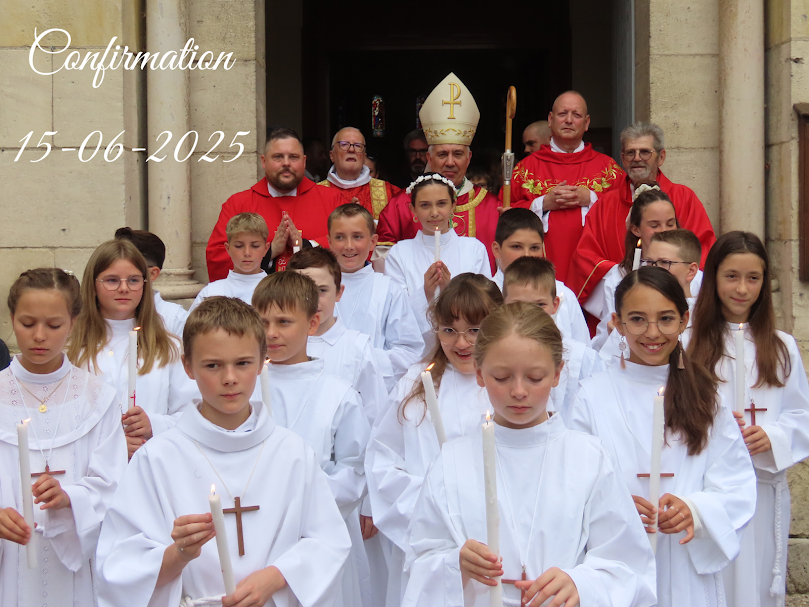 Confirmation - Dimanche 15 Juin 2025 - Paroisse Saint Jean XXIII