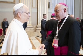 Mgr Beaumont et le Pape Léon